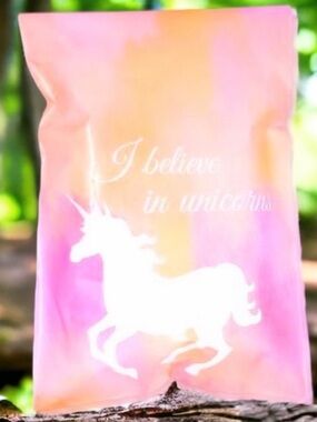25 6 X 9 Poly Mailers Pink Unicorn, Envelopes, PRICE IS FIRM